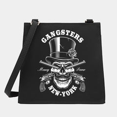 Skull Series Crossbody Tote Bag for Women Shoulder Messenger Small Square Bags