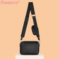 Rhombus Pattern Shoulder Tote Bag with Purse