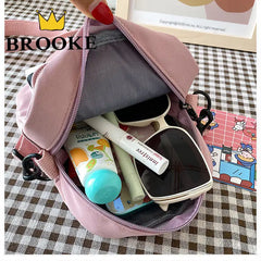 Women Crossbody Money Bag Casual Satchel Girls Shoulder Pouch