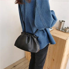 Retro Cloud Women Dumplings Messenger Bag Crossbody Shoulder Bag