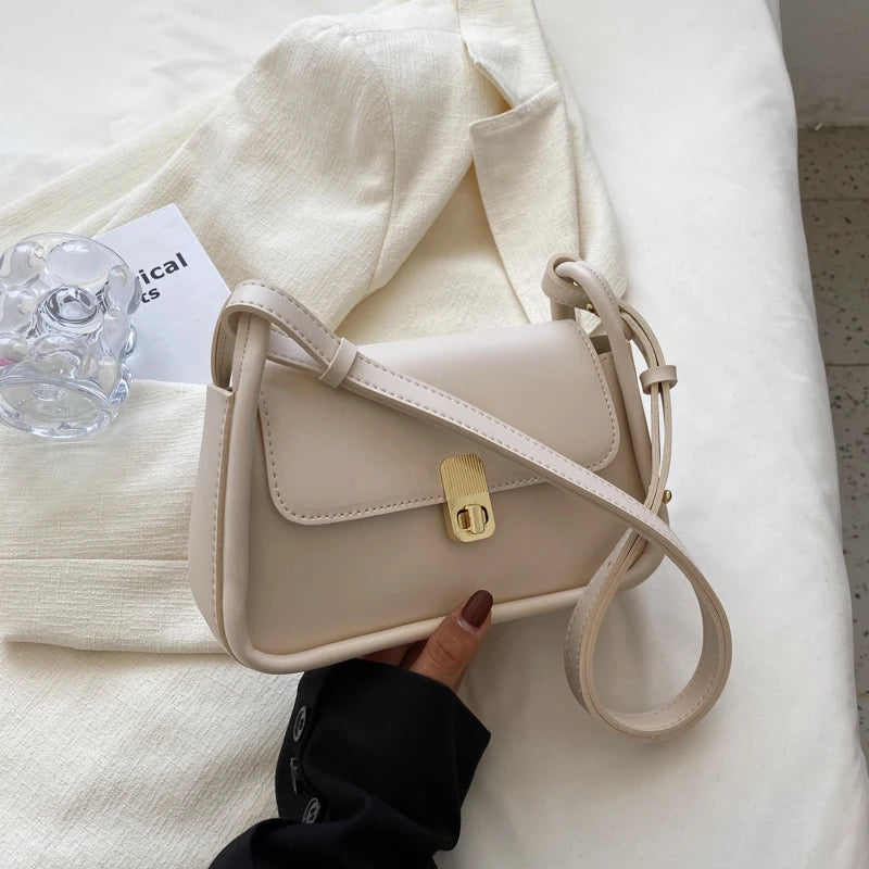 Women Small PU Leather Flap Crossbody Sling Bags