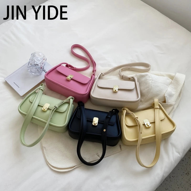 Women Small PU Leather Flap Crossbody Sling Bags