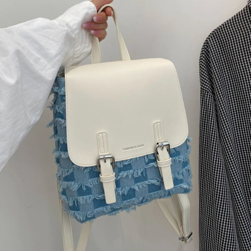 Women Small Backpack Summer Shoulder Messenger Bags for Travel