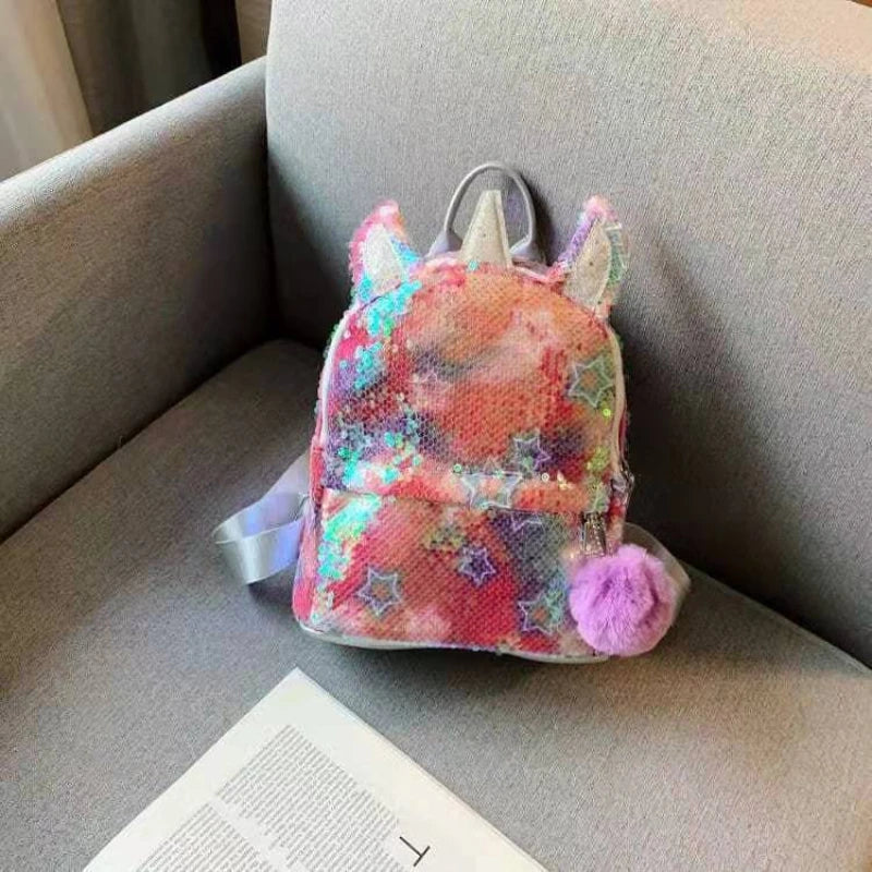 Sequins School Bags for Girls Travel Backpacks Ladies Back Pack Mochilas