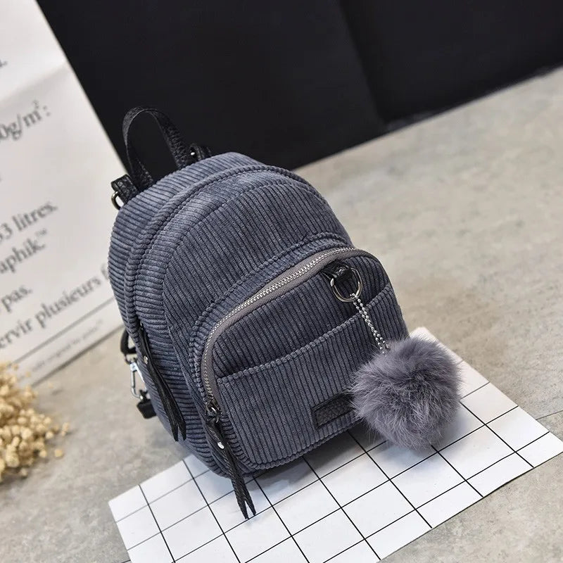 Women Small Backpack Purse Japanese Style School Backpack