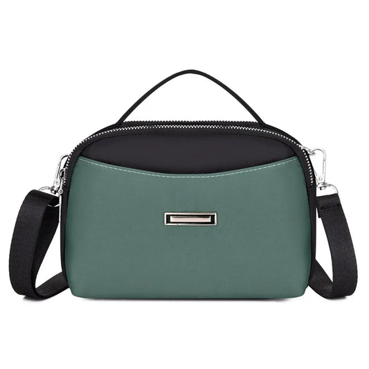 Women Small Bag Casual Oxford Cloth Shoulder Crossbody Change Mobile Phone Purse