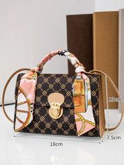 Women Small Square Messenger Bag Shoulder Crossbody Handbag
