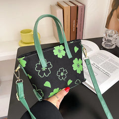 Canvas Shoulder Bag Portable Girls Mini Phone Wallet Bag