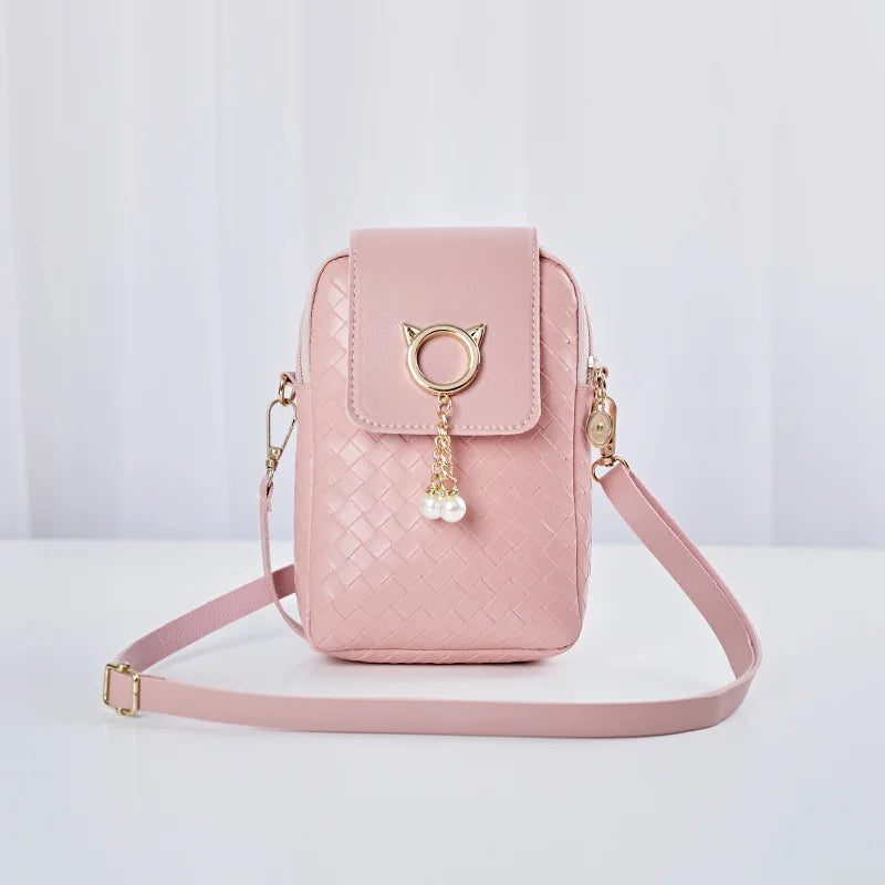 Women Small Bags PU Leather Handbags Girl Travel Student Shoulder Bags