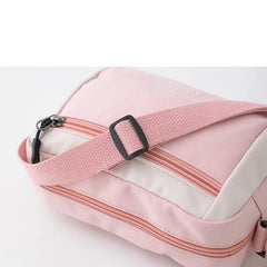 Women Small Canvas Messenger Bag Ladies Crossbody Shoulder Tote Student Portable