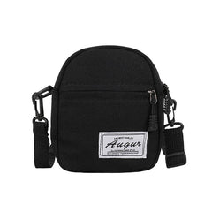 Women Small Canvas Shoulder Bag Female Mini Solid Crossbody Bags Zipper Purse