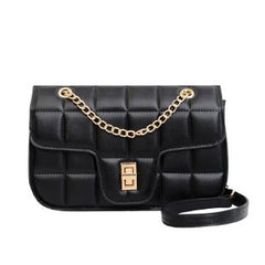 Women Small Crossbody Sling Bag PU Leather Shoulder Handbag Chain Purse