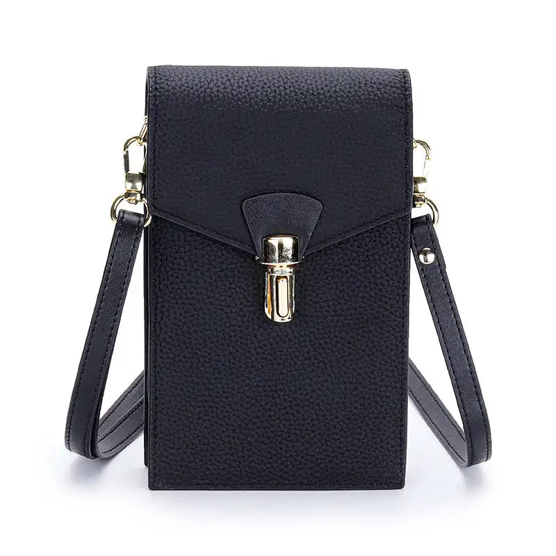 Women Cow Leather Mini Shoulder Sling Bag Ladies Purse