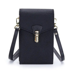 Women Cow Leather Mini Shoulder Sling Bag Ladies Purse