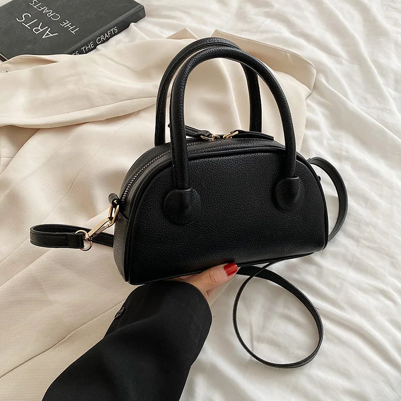 Women Small Pink Purses And Handbags Purple Leather Shoulder Bags