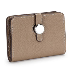 Women Small Cow Leather Coin Purse Clutch Wallet