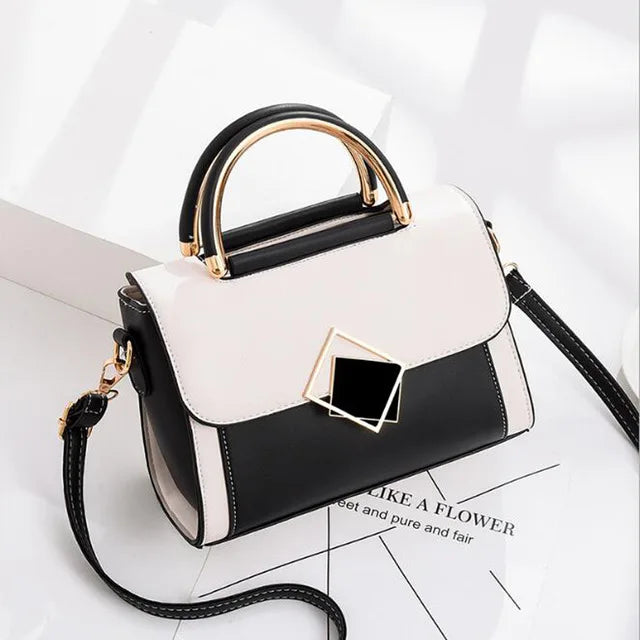 Women Small Square Bag Casual Ladies Car Line Patchwork Handbag
