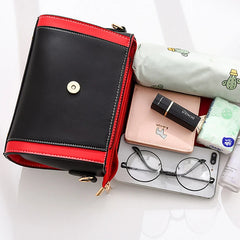 Women Small Square Bag Casual Ladies Car Line Patchwork Handbag