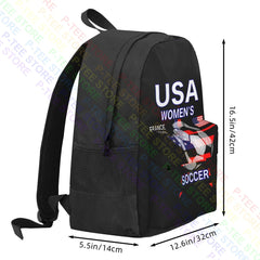 Women Soccer Team World Tournament Large Capacity Backpack