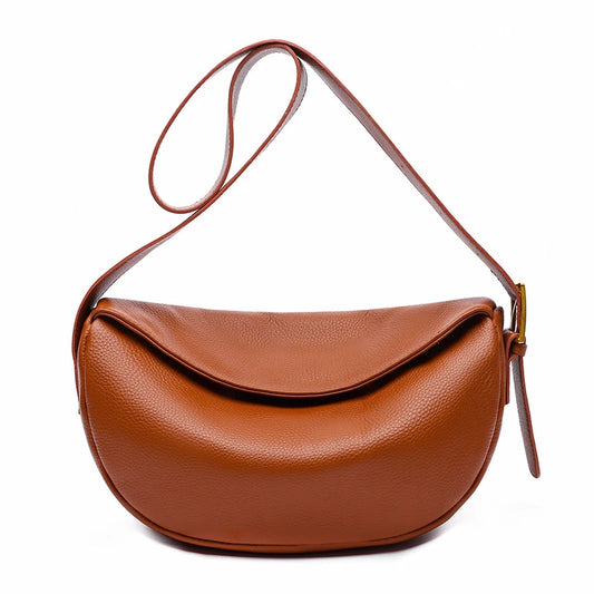 Women Soft Cowhide Shoulder Bags 100% Leather Ladies Handbags