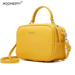 Women Soft Pu Leather Handbag Shoulder Messenger Crossbody Bags