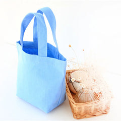 Canvas Shoulder Bag Large Capacity Foldable Purses Handbag