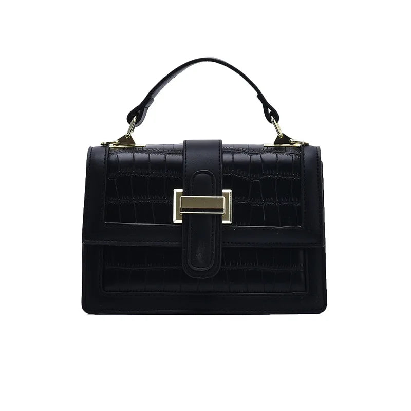 Sweet Wind Woven One-Shoulder Bag Women Casual Small Square Bag
