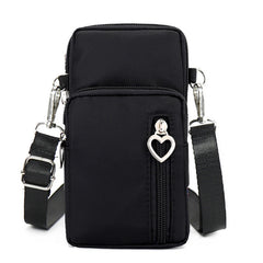 Women Sports Square Bag Mini Cellphone Pouch Crossbody Shoulder Bags