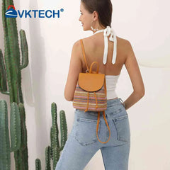 Boho Embroidery Shoulder Backpack for Women