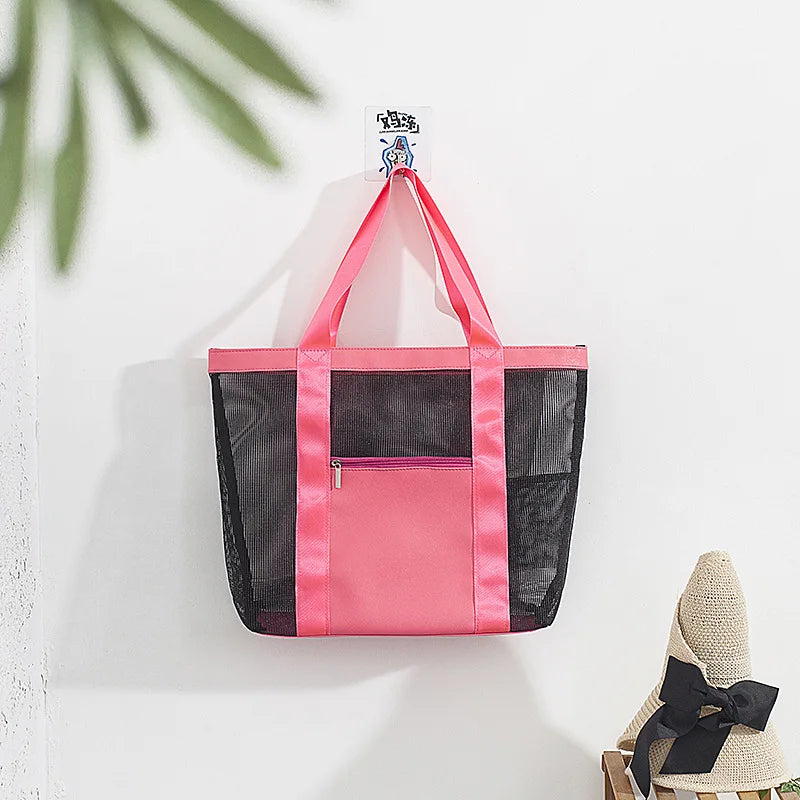 Large Capacity Women Swim Storage Bag Portable Beach Handbag