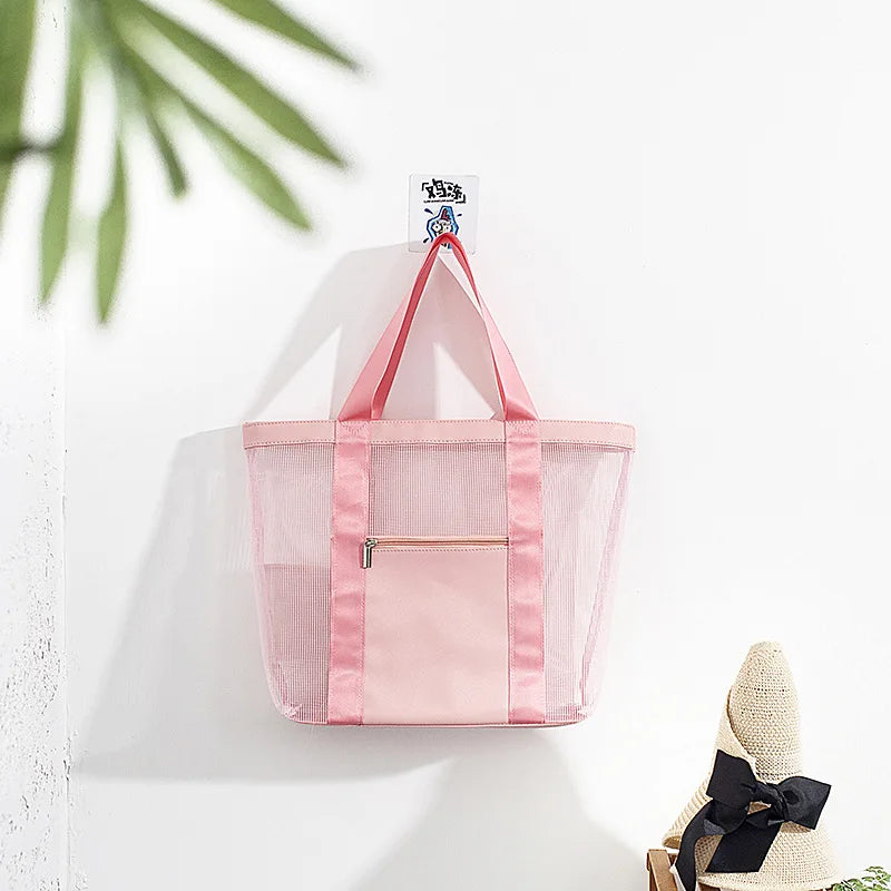 Large Capacity Women Swim Storage Bag Portable Beach Handbag