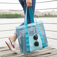 Large Capacity Women Swim Storage Bag Portable Beach Handbag