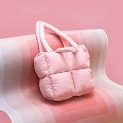 Nylon Tote Bag Zipper Shoulder Handbags Crossbody Euro-America Style