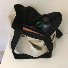 Women Tote Bags Solid Handbag Oxford Reusable Shopping Beach Bags for Women