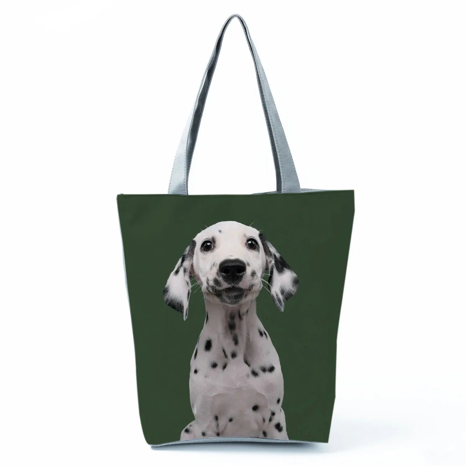 Women Tote Dog Handbags High Capacity Animal Print Shoulder Bag