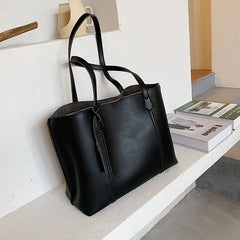 Women Tote Handbag PU Shoulder Bag Soft Leather Shopper Bags