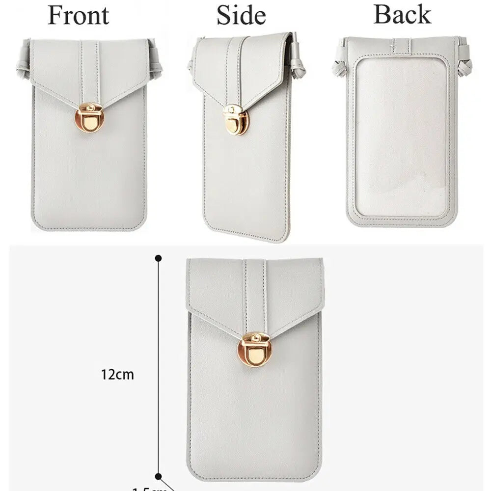 Women Touch Screen Crossbody Phone Bag Shoulder Purse Wallet
