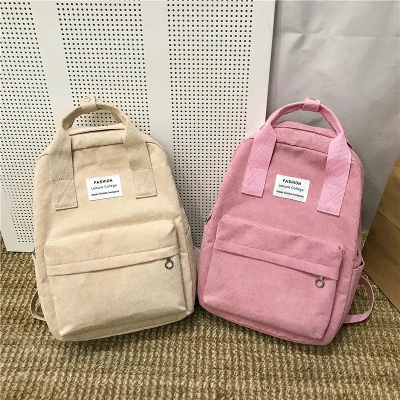 Harajuku Style Women's Travel Backpack for Teenage Girls
