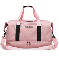Large Capacity Travel Bag - Wet Dry Separation Gym Duffel Bag