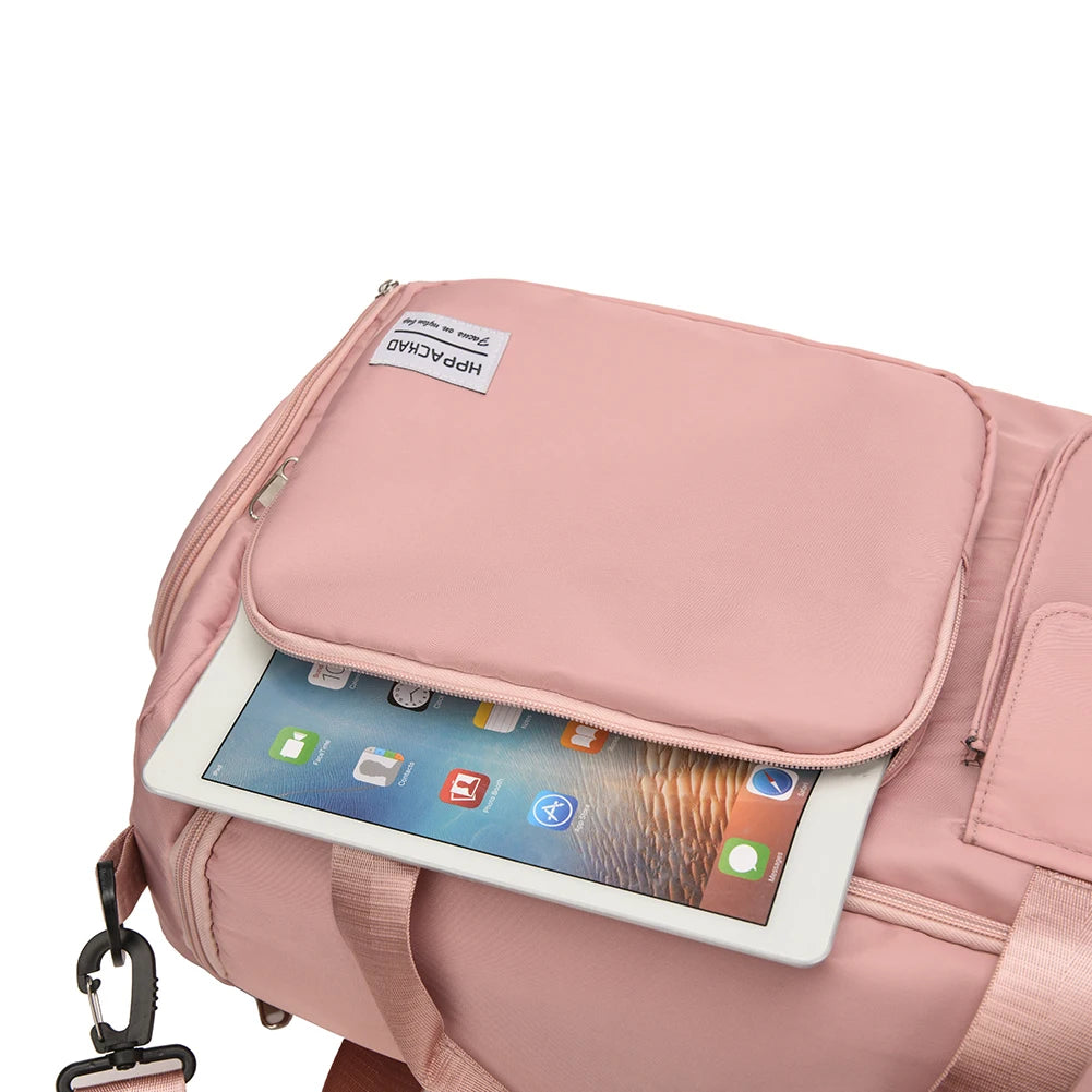 Women Travel Bag Luggage Handbag Shoulder Bag Fitness Gym Bag