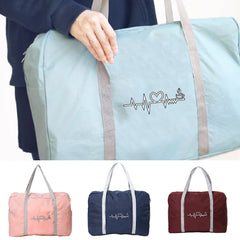 Food Print Series Travel Bag Camping Organizer Zipper Carry On Bags