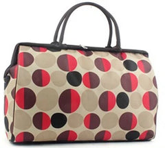 Flower Print Women Travel Bag Large Tote Duffle