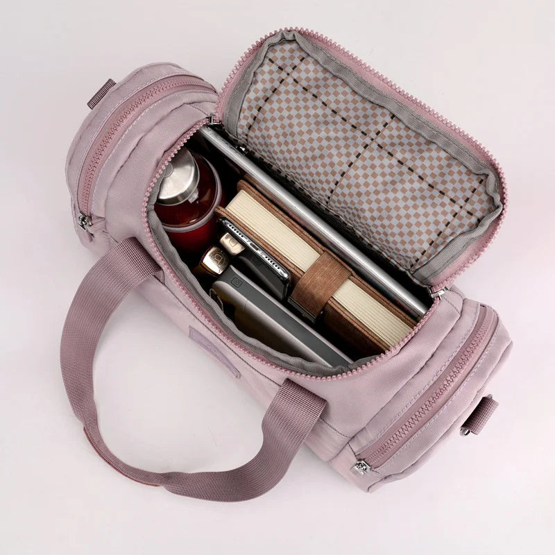 Women Travel Multifunction Luggage Handbag Waterproof Crossbody Bag