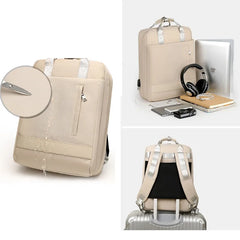 Women USB Charging Laptop Backpack for Teenage Students Girls School Backpack