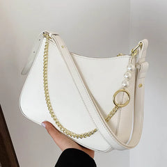 Women Shoulder Bag PU Leather Handbag Chain Crossbody