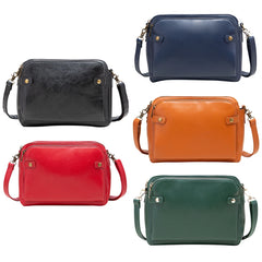 Vintage Leather Crossbody Bag Shoulder Handbags Travel Tote Shopping