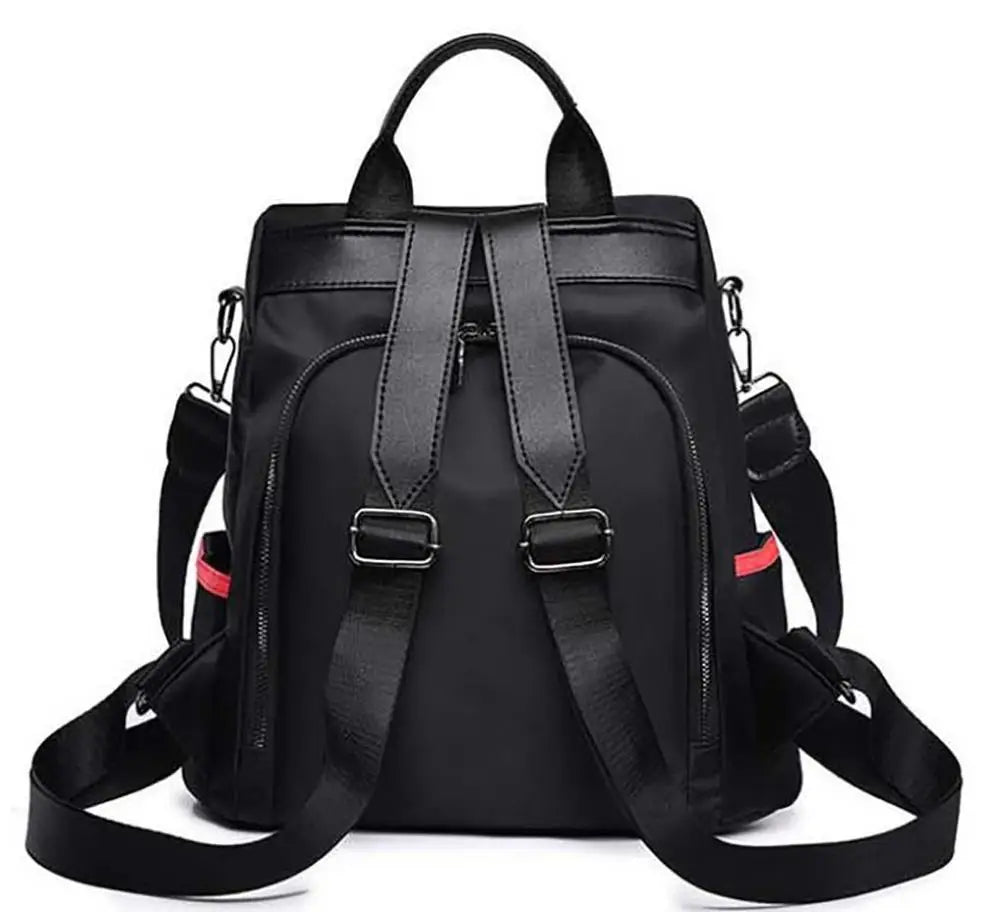 Women Vintage Oxford Cloth Anti-Theft Waterproof Backpack
