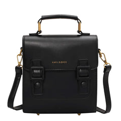 Vintage Leather Backpack and Shoulder Bag for Women