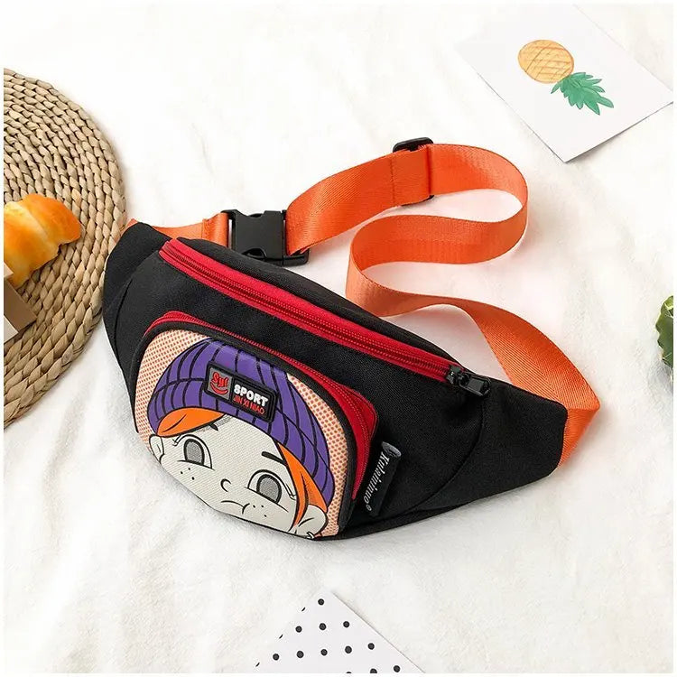 Women Waist Bag Fanny Pack Casual Style Chest Bag Hip-Hop Phone Purse