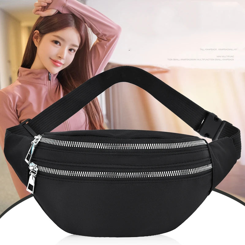Women Waist Bag Fanny Pack Hip Bum Bag Ladies Travel Belt Bag